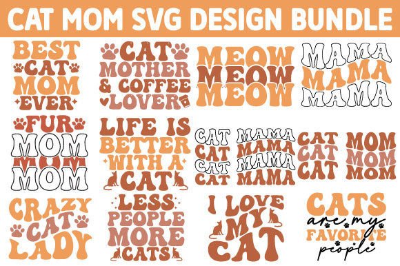 Cat Mom Svg Design Bundle: A Designer's Take