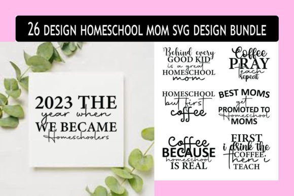 Homeschool Mom SVG Bundle: A Designer’s Review