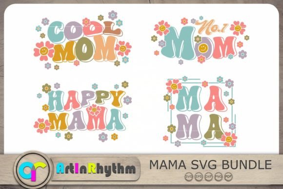 Mother s Day SVG Bundle, Retro Mom SVG Review