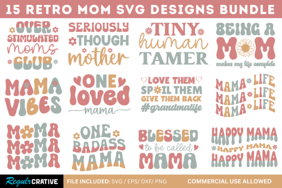 Retro Mom SVG Bundle: A Designer's Honest Embroidery Review